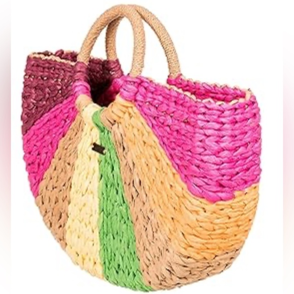 Roxy Colors For Sun Beach Bag Multi - Picture 1 of 7